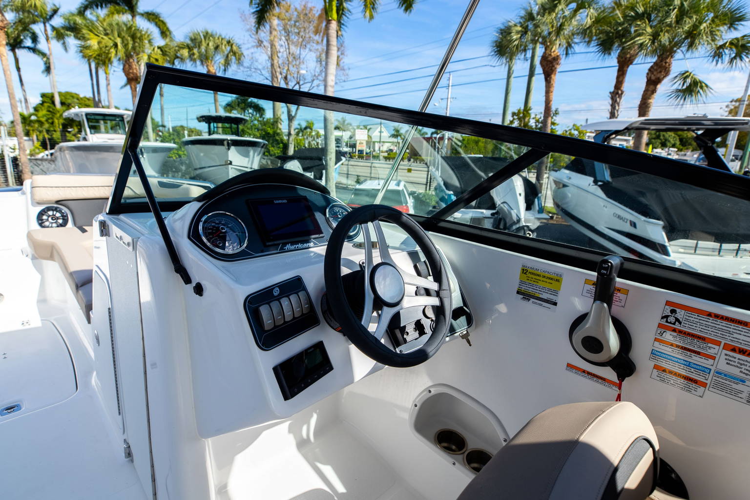 New 2023 Hurricane SunDeck 2400 OB #1867 image 16