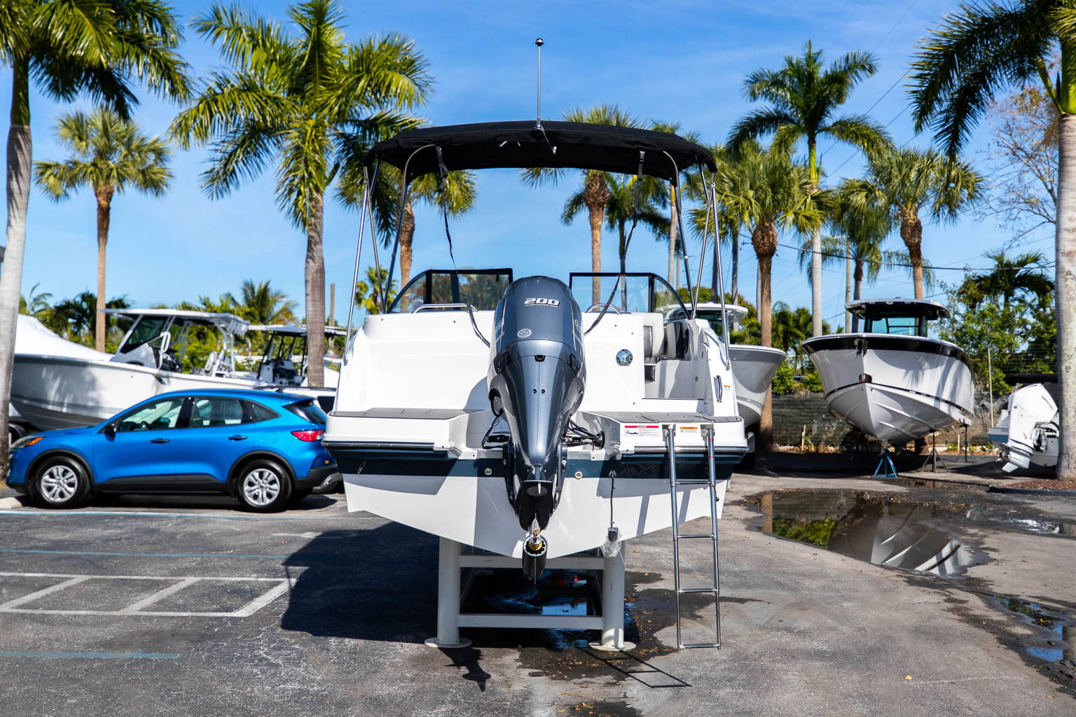 New 2023 Hurricane SunDeck OB SD 235 OB #9692 image 8