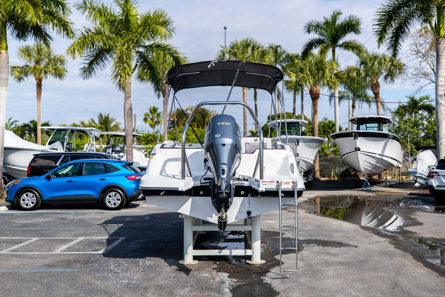 New 2023 Hurricane SunDeck Sport OB SS 205 OB #9118 image 7