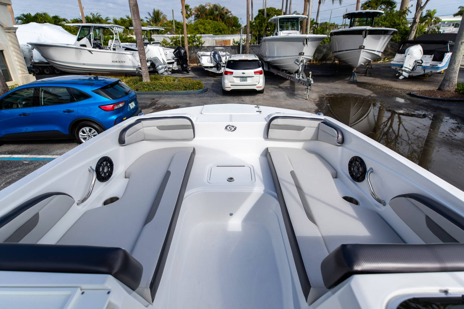 New 2023 Hurricane SunDeck Sport OB SS 205 OB #9118 image 26