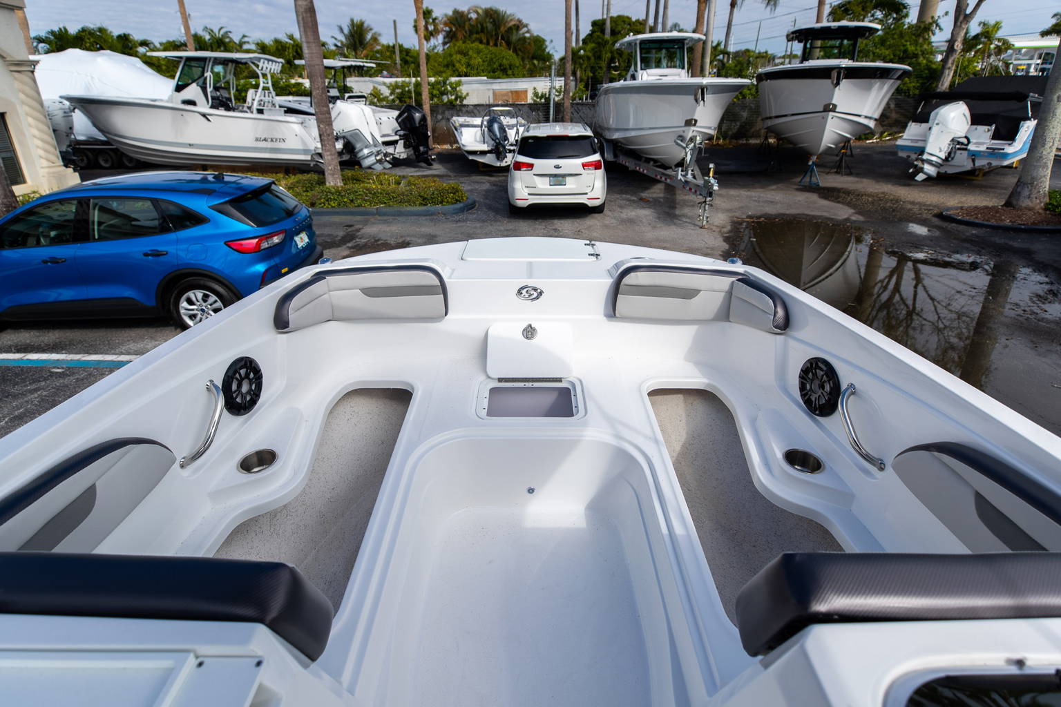 New 2023 Hurricane SunDeck Sport OB SS 205 OB #9118 image 27
