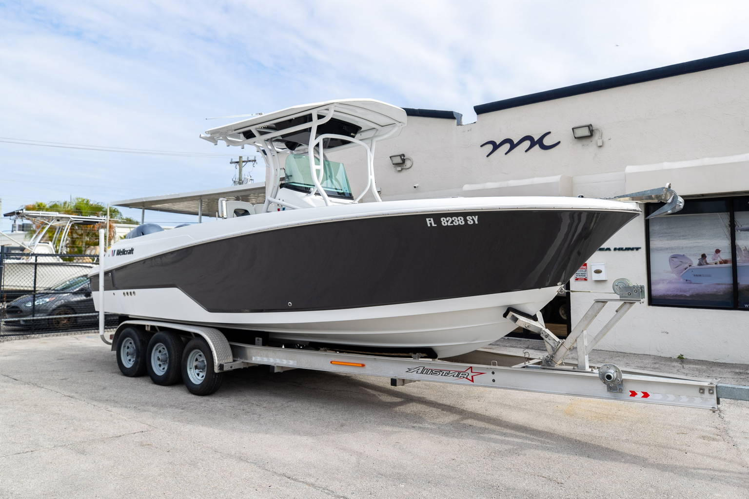 Used 2021 Wellcraft 262 Fisherman #FA34 image 2
