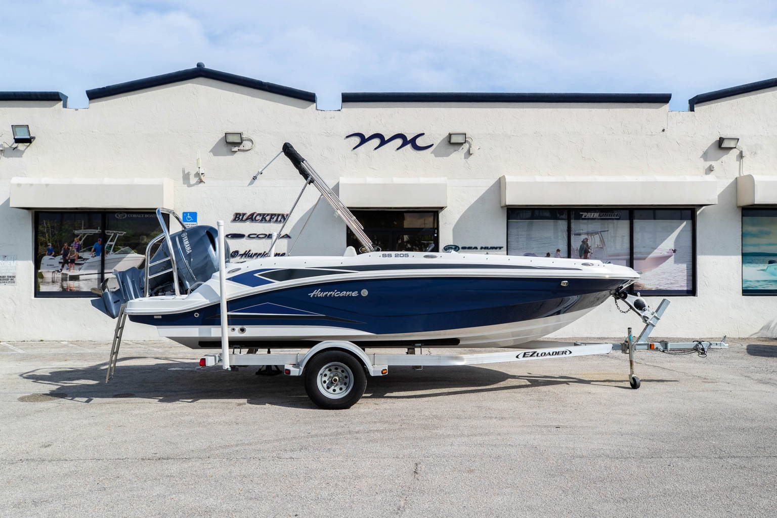 New 2023 Hurricane SunDeck Sport OB SS 205 OB #8879 image 2