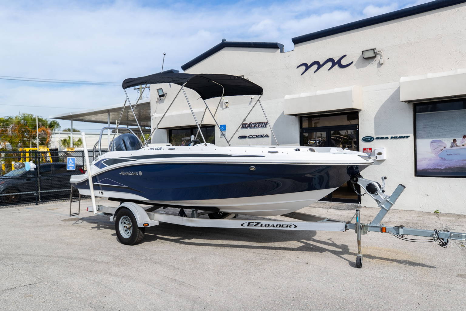 New 2023 Hurricane SunDeck Sport OB SS 205 OB #8879 image 3