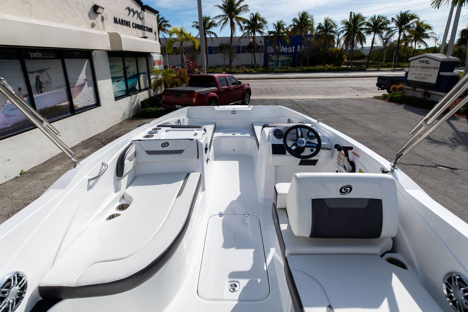New 2023 Hurricane SunDeck Sport OB SS 205 OB #8879 image 10