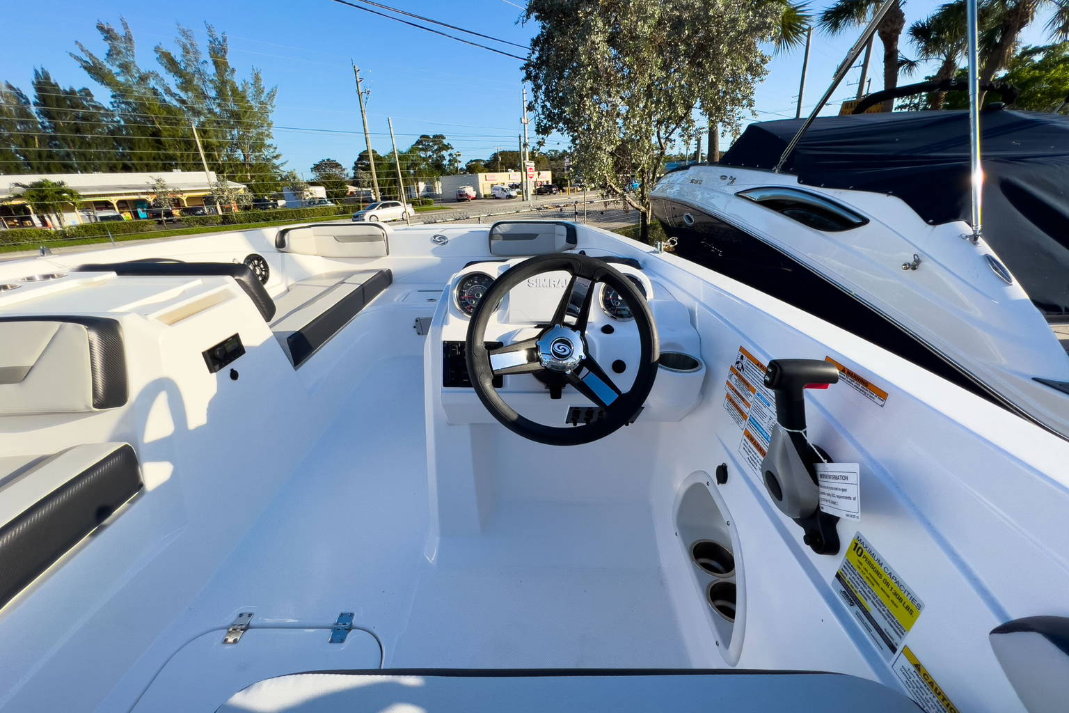 New 2023 Hurricane SunDeck Sport OB SS 205 OB #9998 image 7