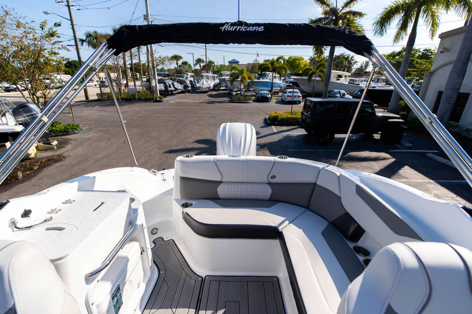 New 2023 Hurricane SunDeck 2400 OB #2449 image 13