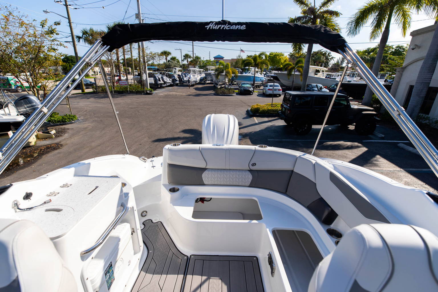 New 2023 Hurricane SunDeck 2400 OB #2449 image 14
