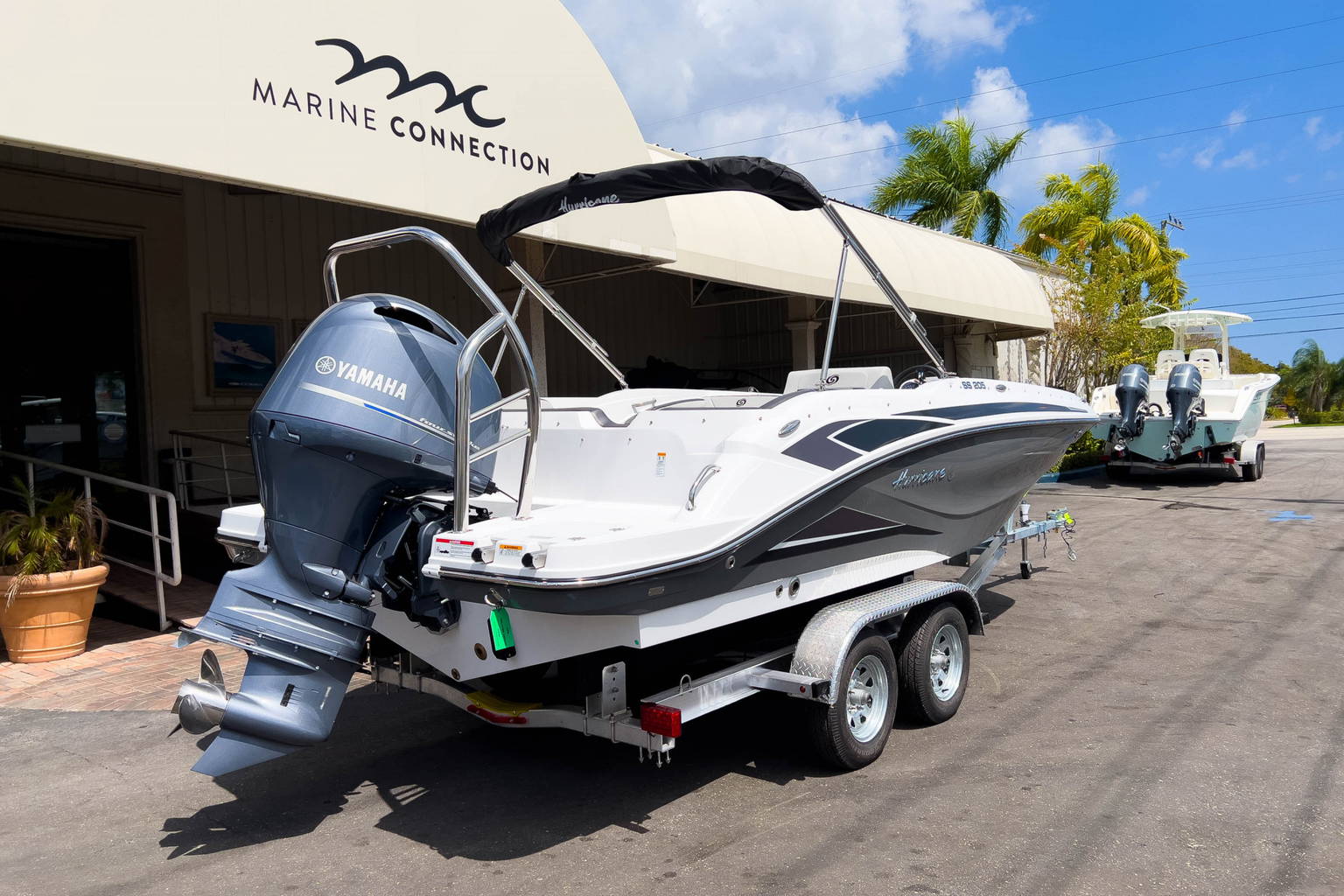 New 2023 Hurricane SunDeck Sport OB SS 205 OB #0080 image 8
