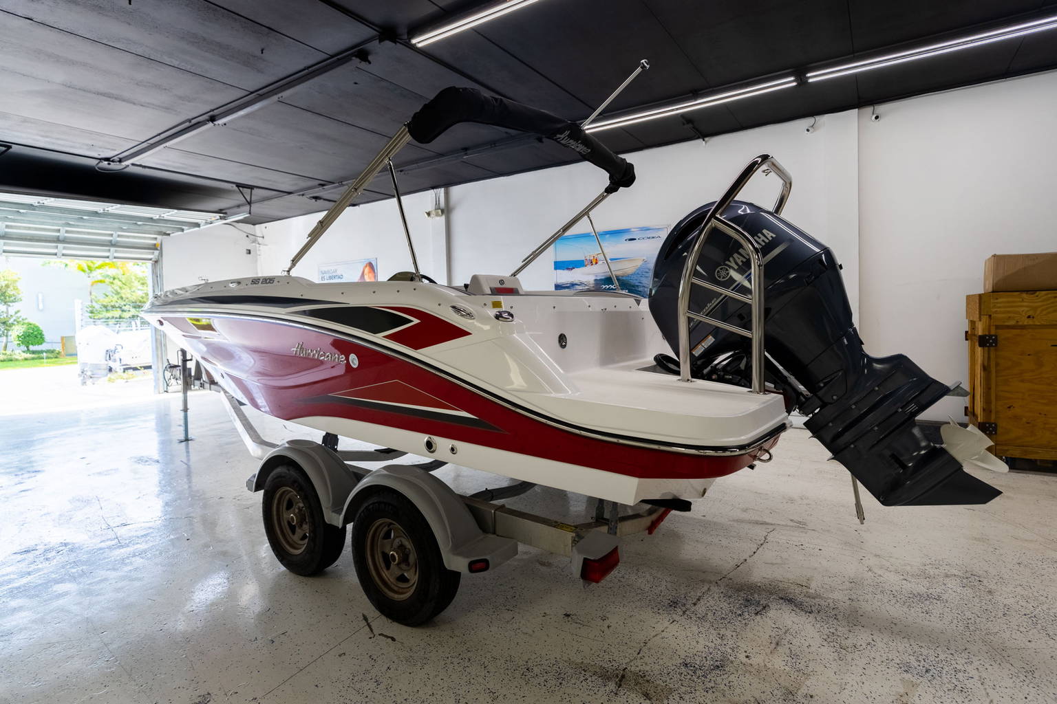 New 2023 Hurricane SunDeck Sport OB SS 205 OB #0004 image 12