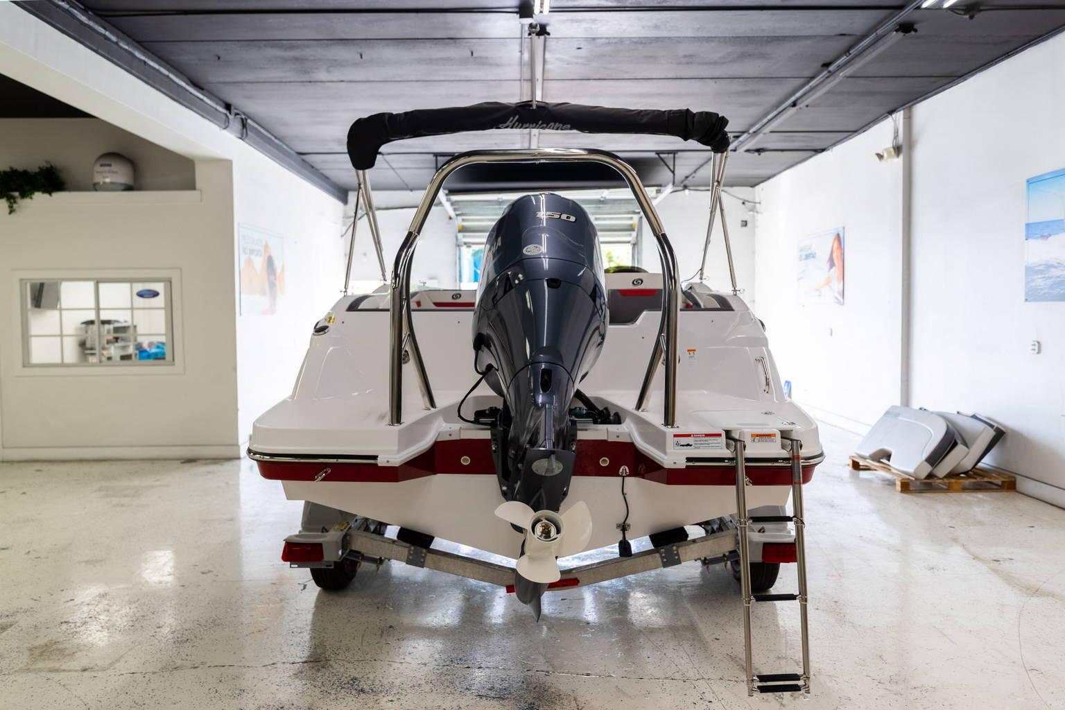 New 2023 Hurricane SunDeck Sport OB SS 205 OB #0004 image 14
