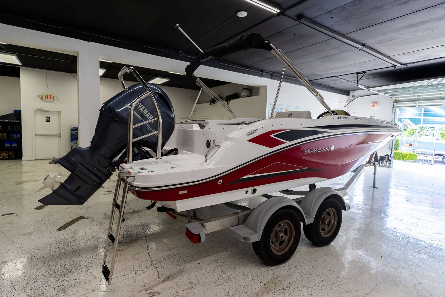 New 2023 Hurricane SunDeck Sport OB SS 205 OB #0004 image 16