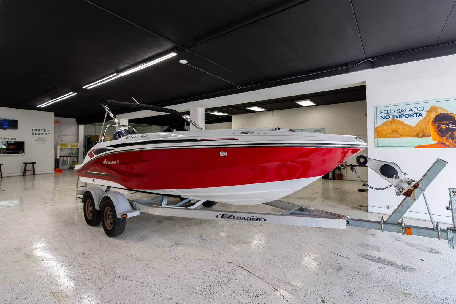 New 2023 Hurricane SunDeck Sport OB SS 205 OB #0004 image 4