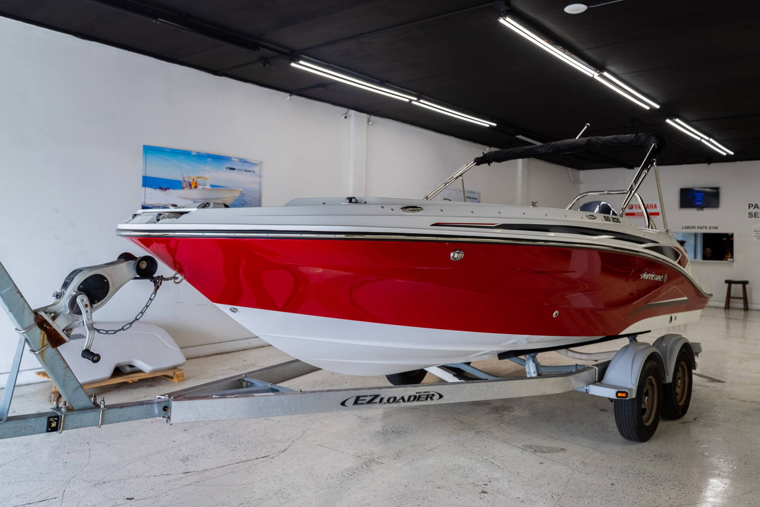 New 2023 Hurricane SunDeck Sport OB SS 205 OB #0004 image 8