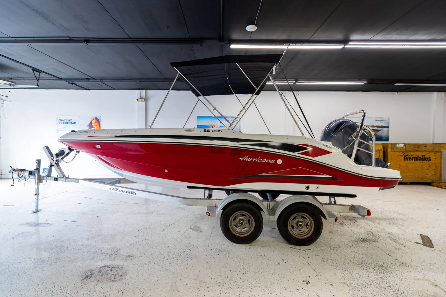New 2023 Hurricane SunDeck Sport OB SS 205 OB #0004 image 9