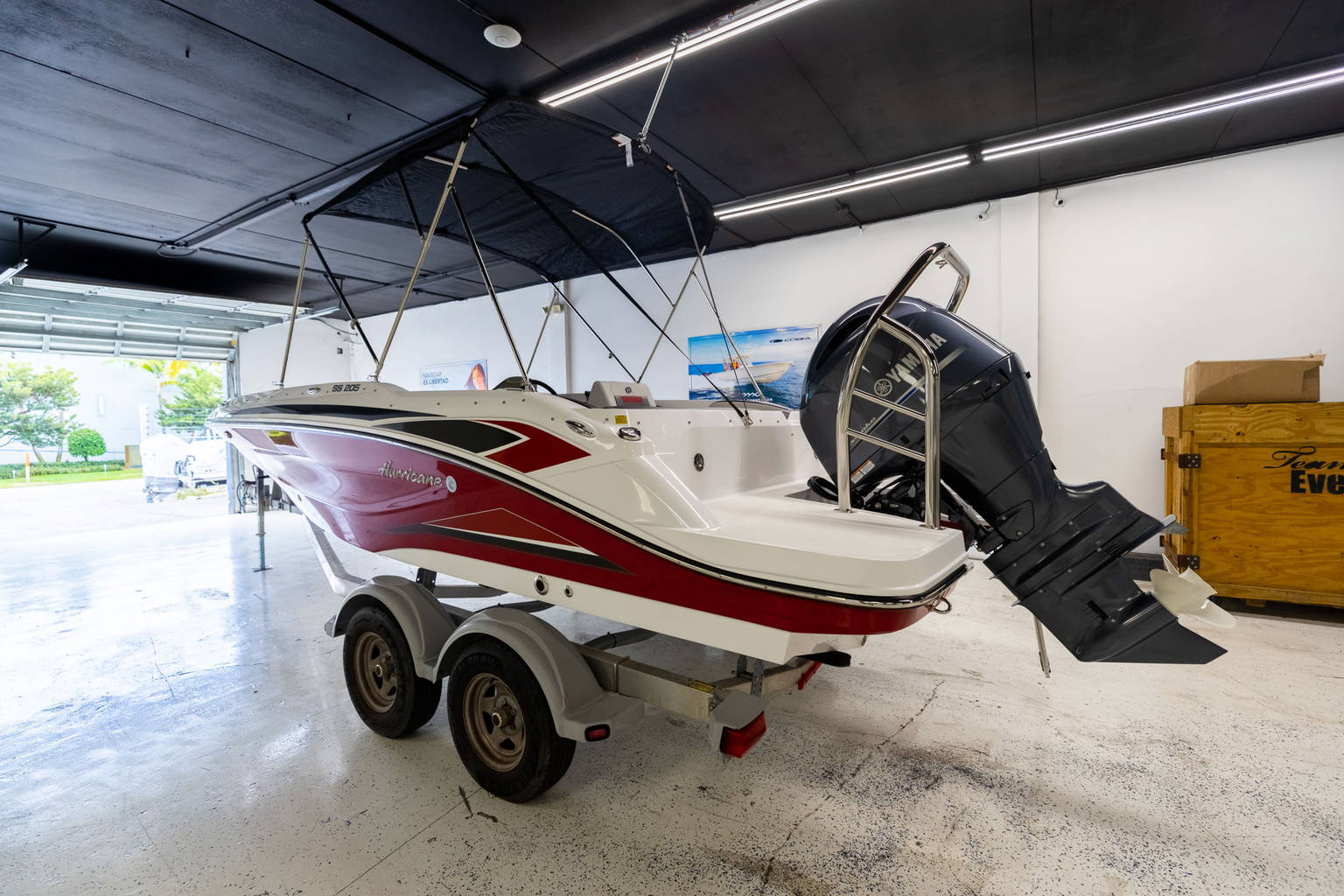 New 2023 Hurricane SunDeck Sport OB SS 205 OB #0004 image 11