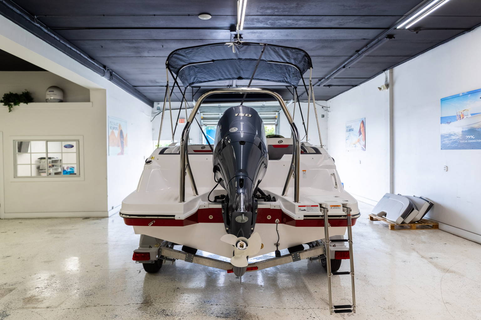 New 2023 Hurricane SunDeck Sport OB SS 205 OB #0004 image 13