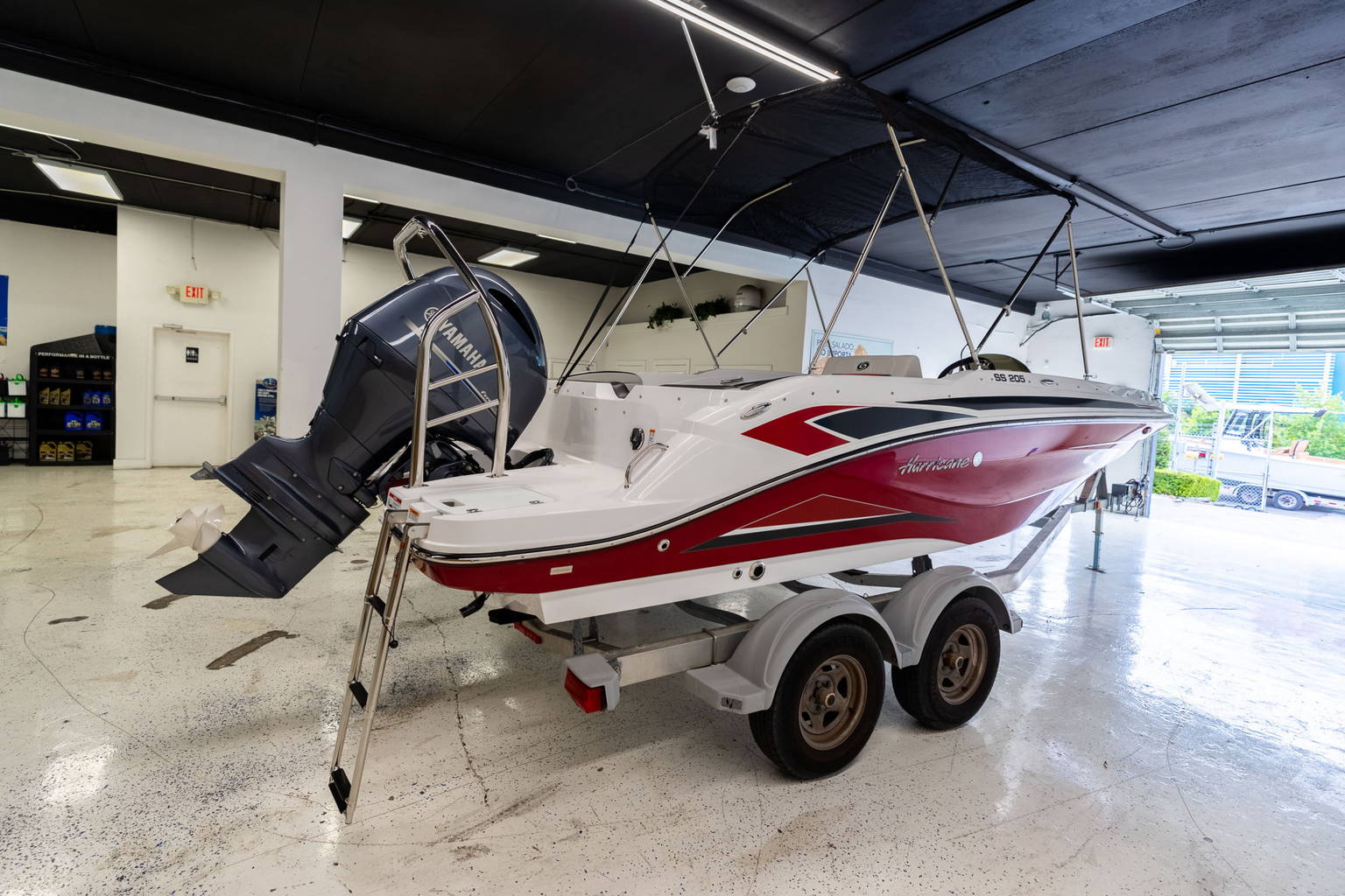 New 2023 Hurricane SunDeck Sport OB SS 205 OB #0004 image 15
