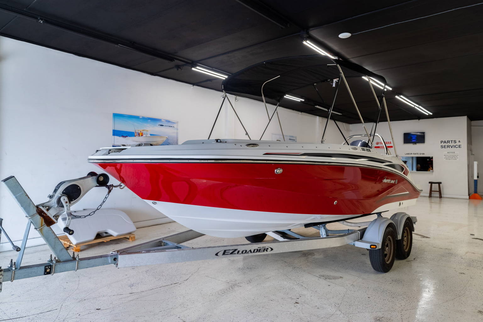 New 2023 Hurricane SunDeck Sport OB SS 205 OB #0004 image 7