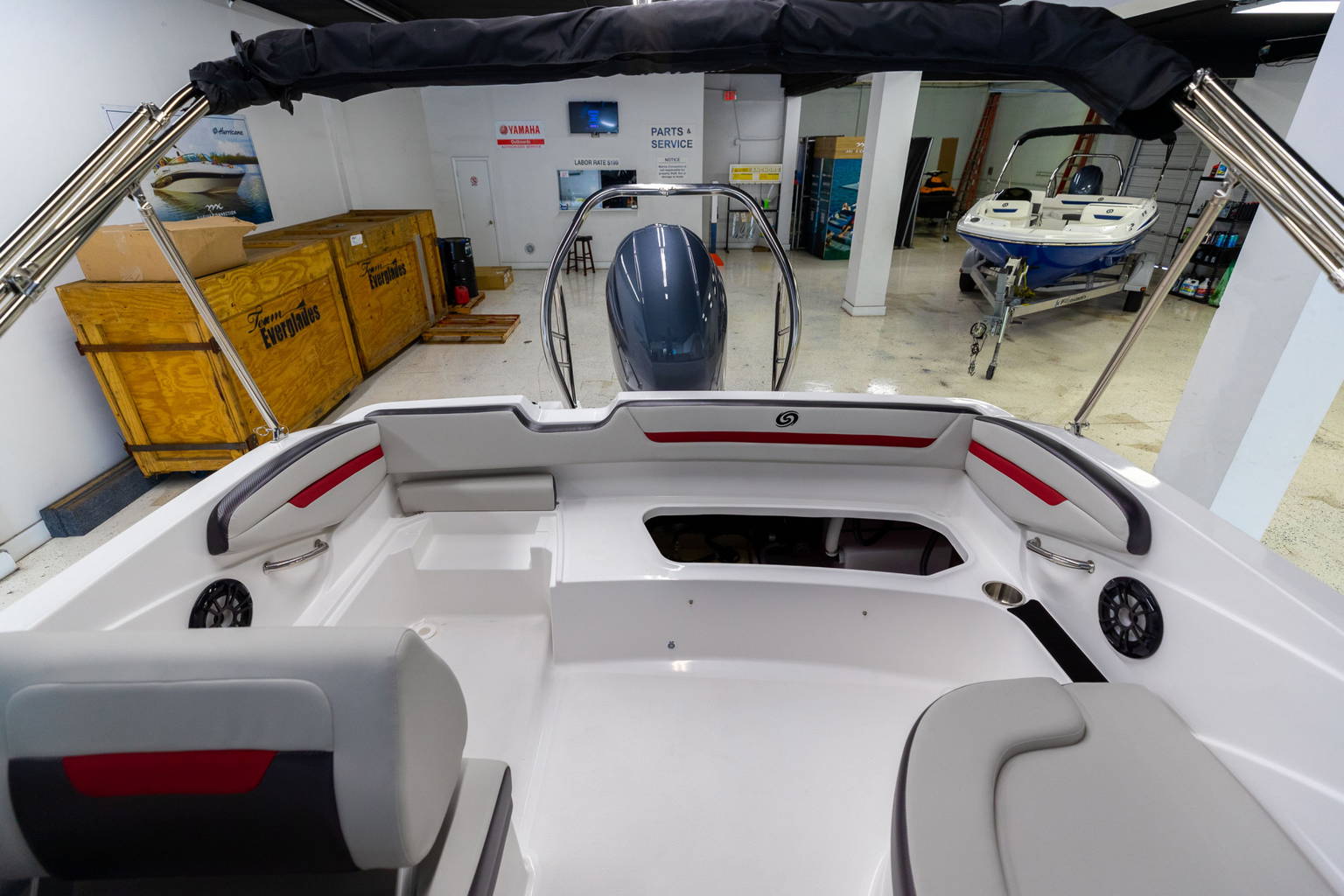 New 2023 Hurricane SunDeck Sport OB SS 205 OB #0004 image 19