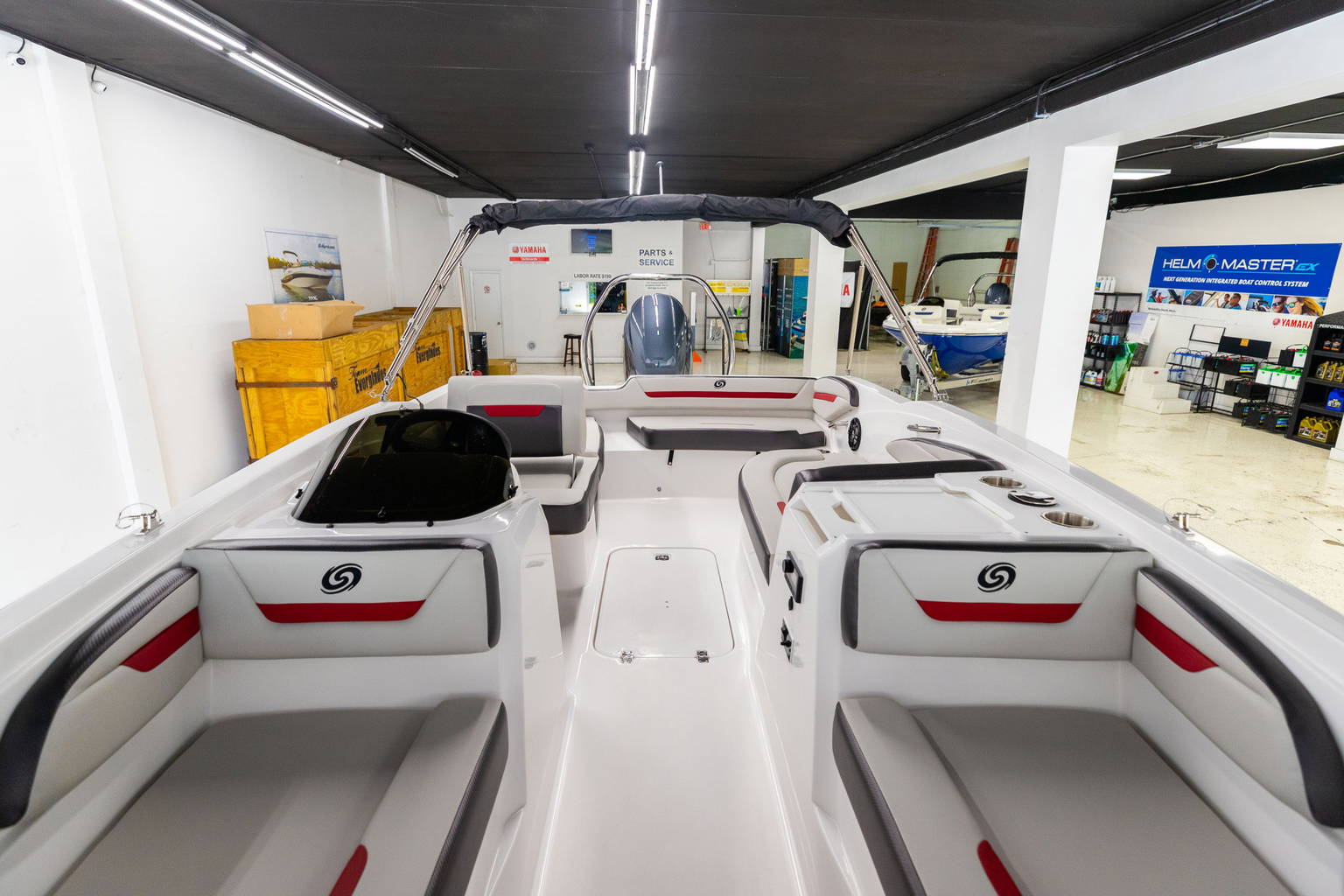New 2023 Hurricane SunDeck Sport OB SS 205 OB #0004 image 31