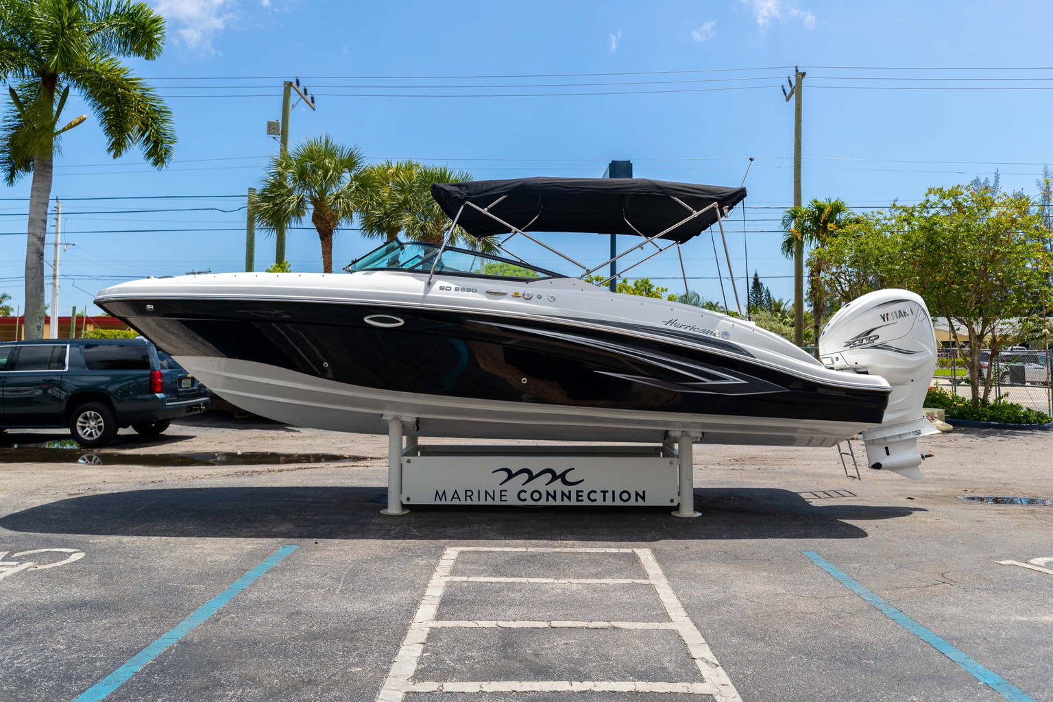 New 2023 Hurricane SunDeck 2690 OB #2034 image 6