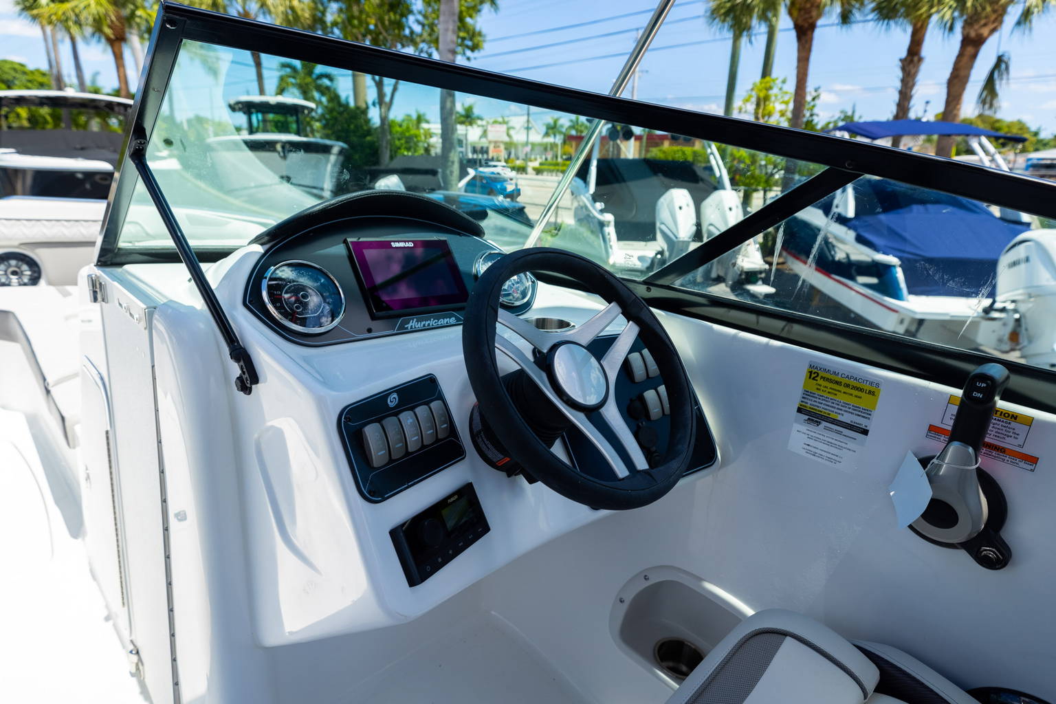 New 2023 Hurricane SunDeck 2400 OB #3285 image 15